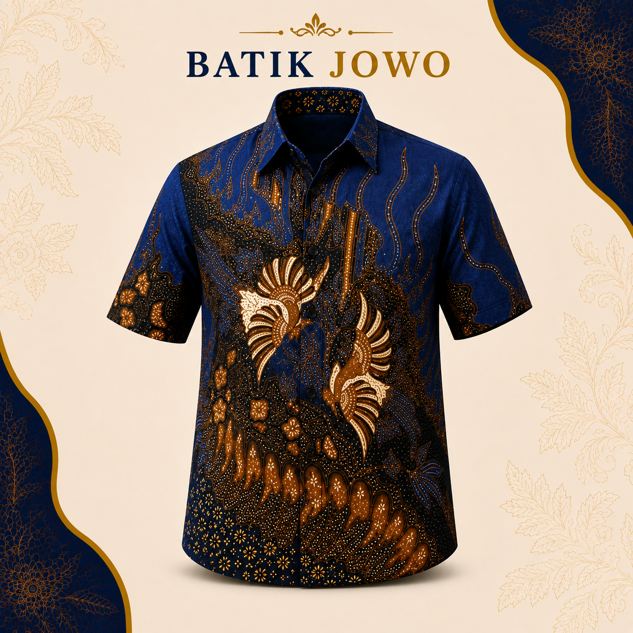 Batik Jowo Manuk Biru